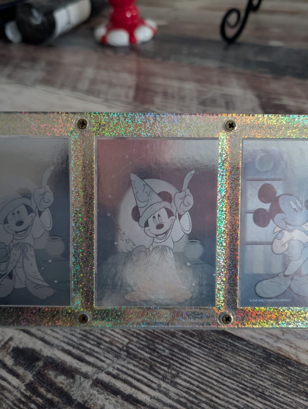 Vintage 1992 Skybox Disney Mickey Mouse World Tour Double Sided Hologram Cards